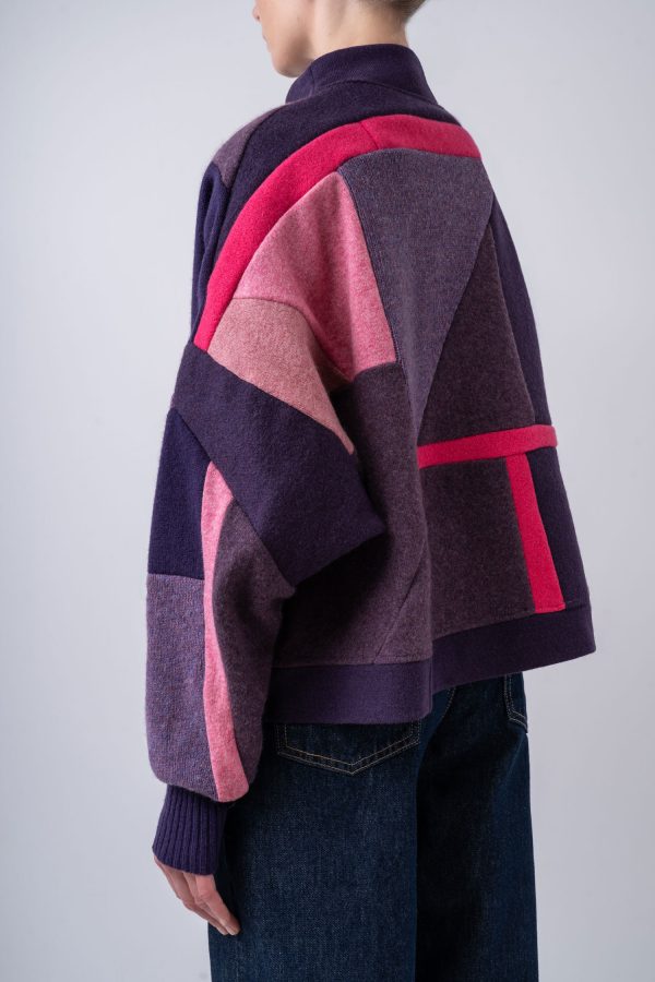 SWETER BOXY "PURPLE HAZE" - obrazek 2