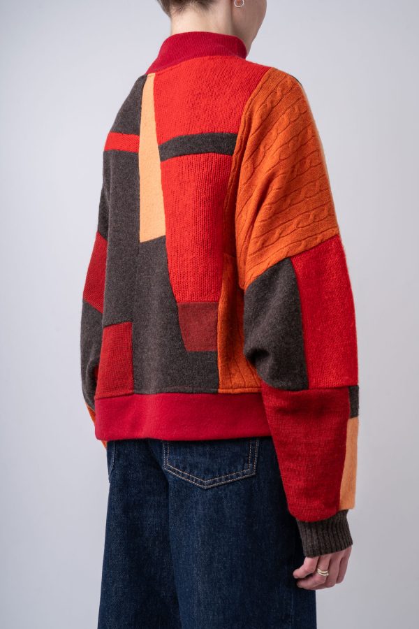 SWETER BOXY "AUTUMN EMBER" - obrazek 4