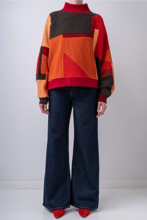 SWETER BOXY "AUTUMN EMBER"