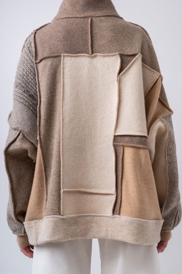 DŁUGI SWETER "MOCHA MOUSSE" - obrazek 6