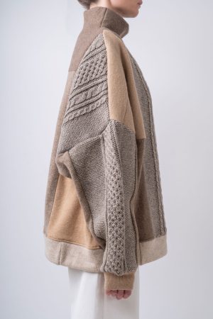 DŁUGI SWETER "MOCHA MOUSSE"