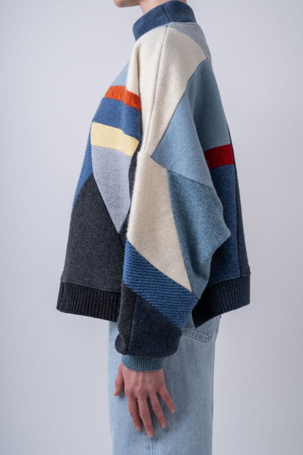 SWETER BOXY "FROZEN GLOW" - obrazek 4