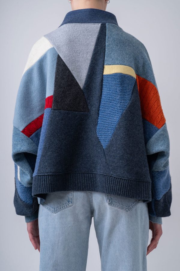SWETER BOXY "FROZEN GLOW" - obrazek 5