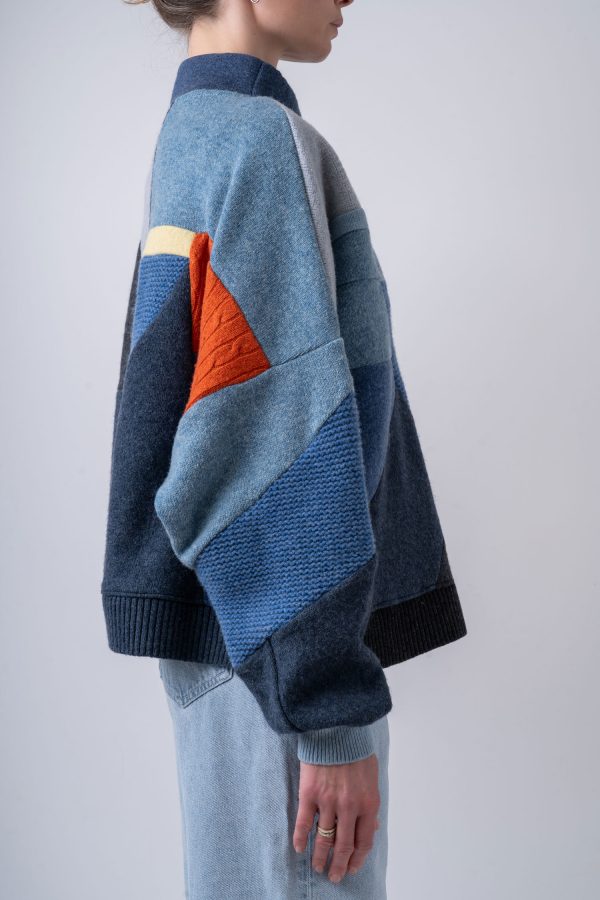 SWETER BOXY "FROZEN GLOW" - obrazek 3
