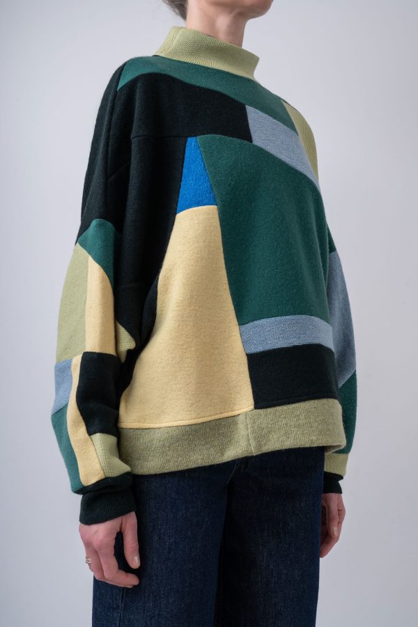 SWETER BOXY "MEADOW TWILIGHT" - obrazek 2