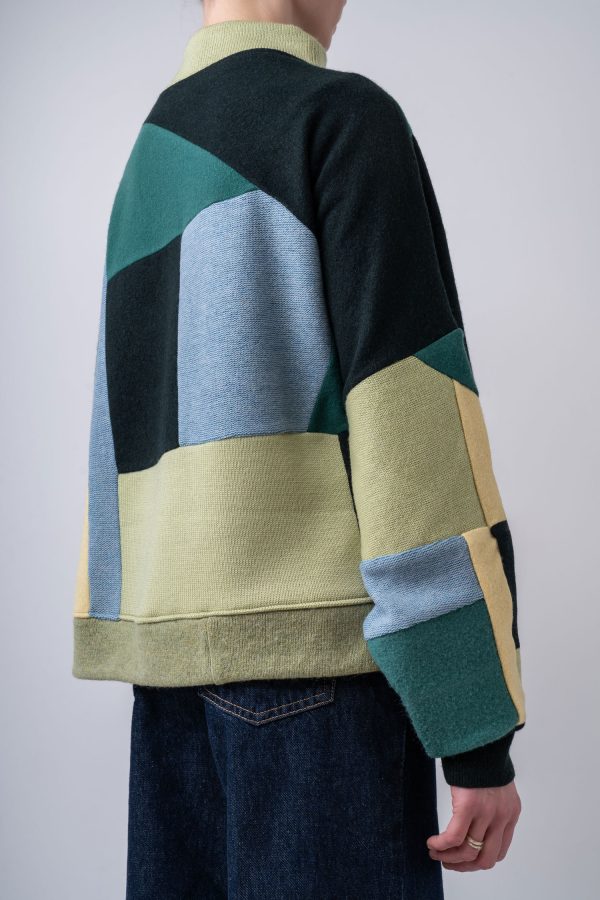 SWETER BOXY "MEADOW TWILIGHT" - obrazek 4