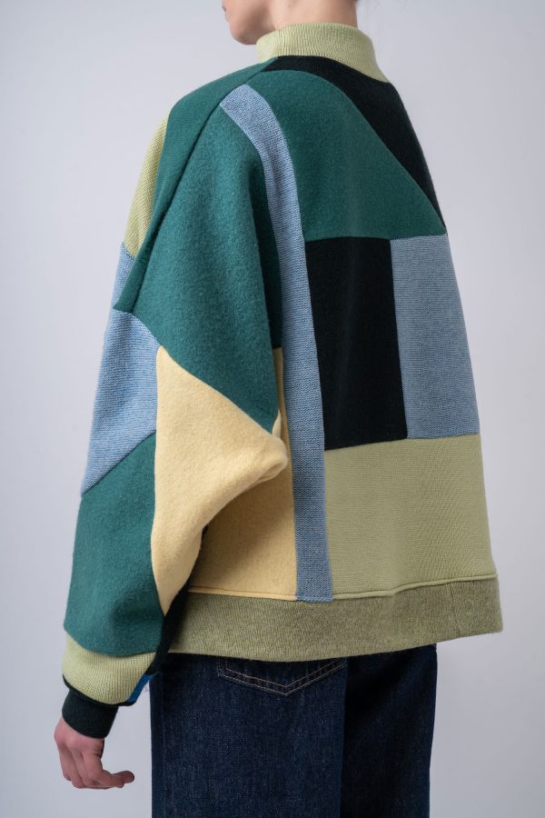 SWETER BOXY "MEADOW TWILIGHT" - obrazek 5
