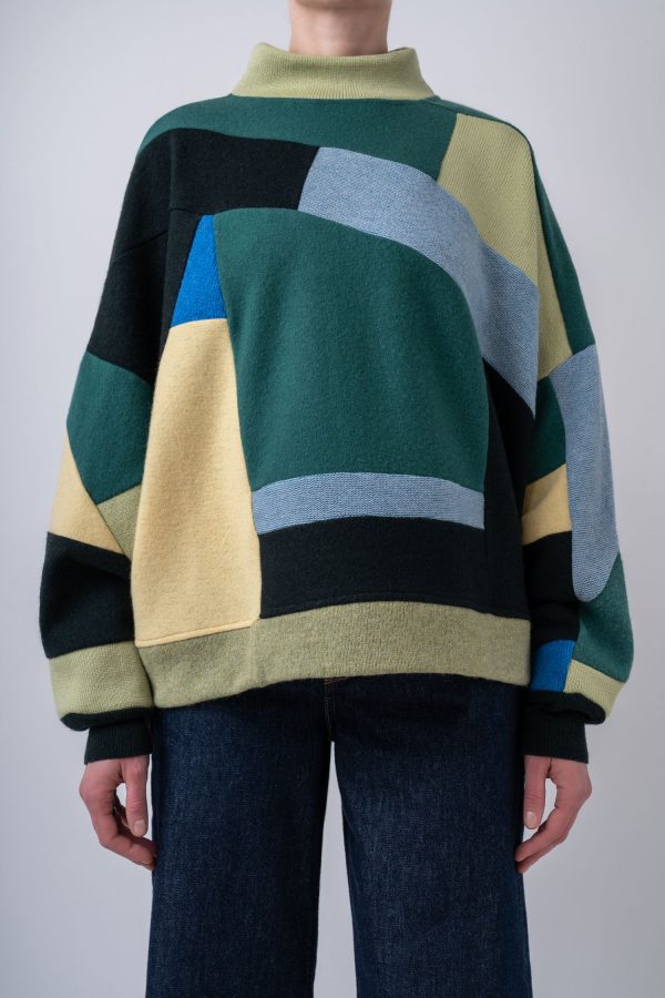 SWETER BOXY "MEADOW TWILIGHT" - obrazek 7