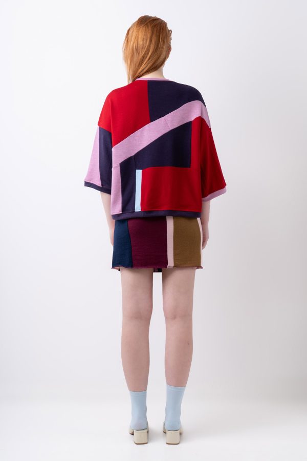 SUMMER MERINO SWEATER "BERRY PINK" - Image 3