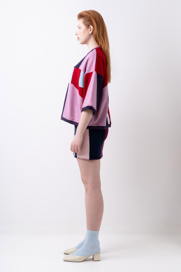 SUMMER MERINO SWEATER "BERRY PINK" - Image 4