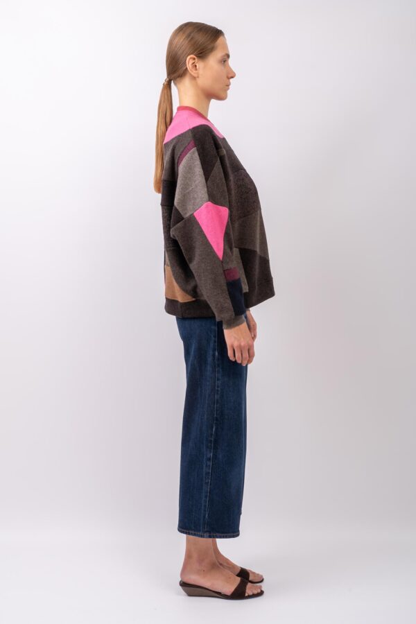 BOXY SWEATER „BUBBLEGUM CLASH” - Image 4