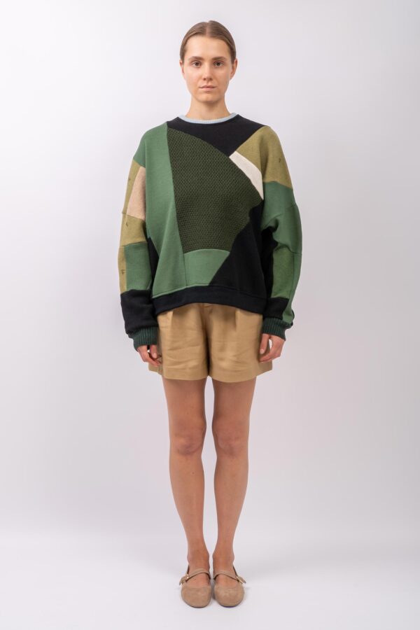 BOXY SWEATER „HIDDEN BERRY” - Image 2