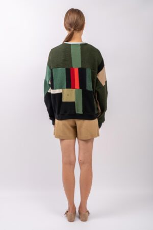 BOXY SWEATER „HIDDEN BERRY”